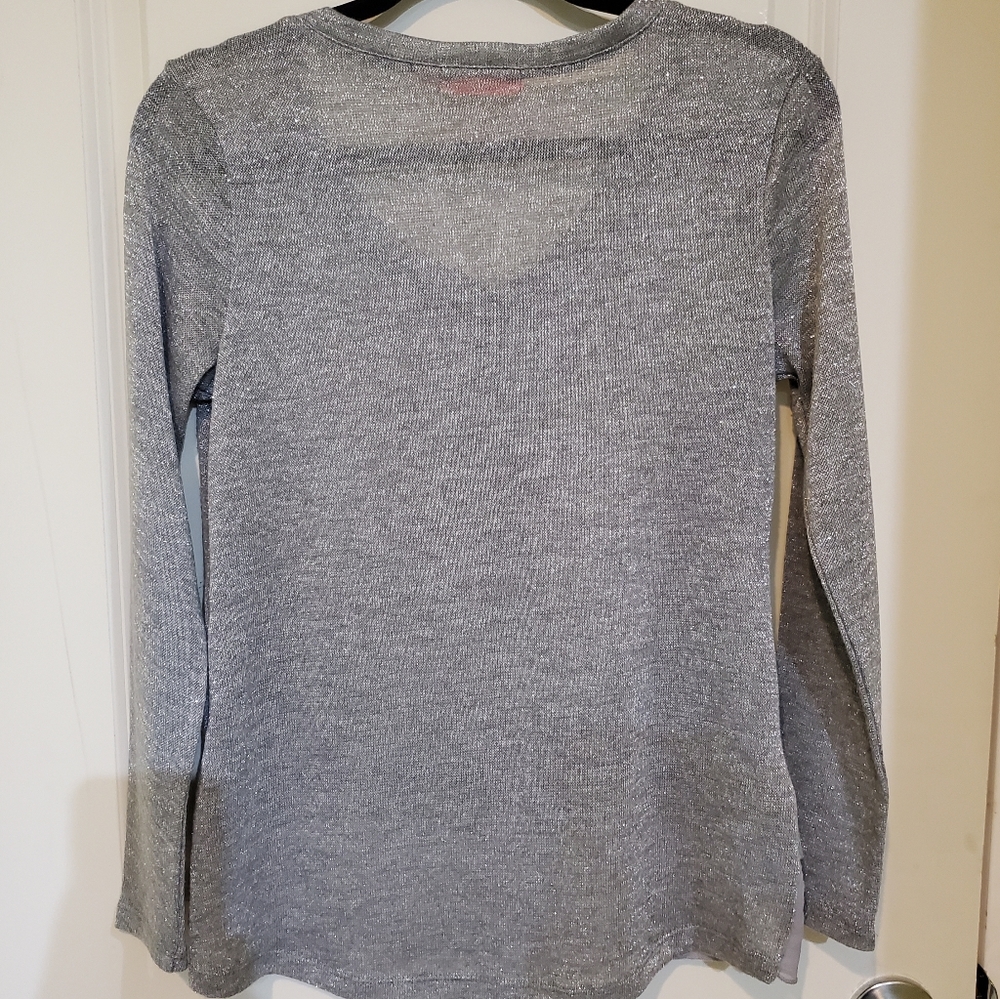 NWOT  Grey Lightweight Sweater - Picture 5 of 15